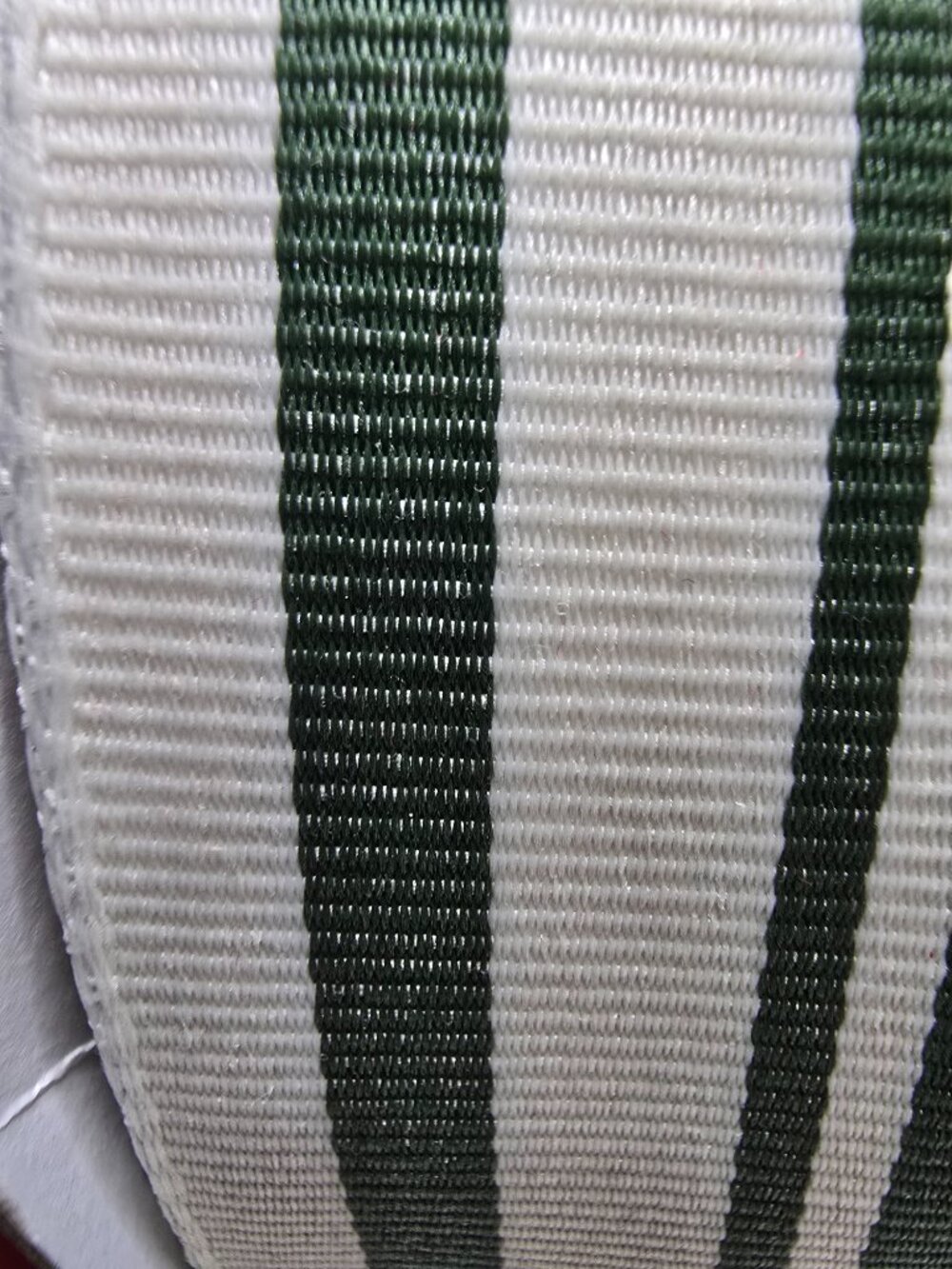 NWT 3 rolls RIBBON CELEBRATE IT JUMBO 80 FEET EACH CREAM/DARK GREEN - Picture 9 of 9